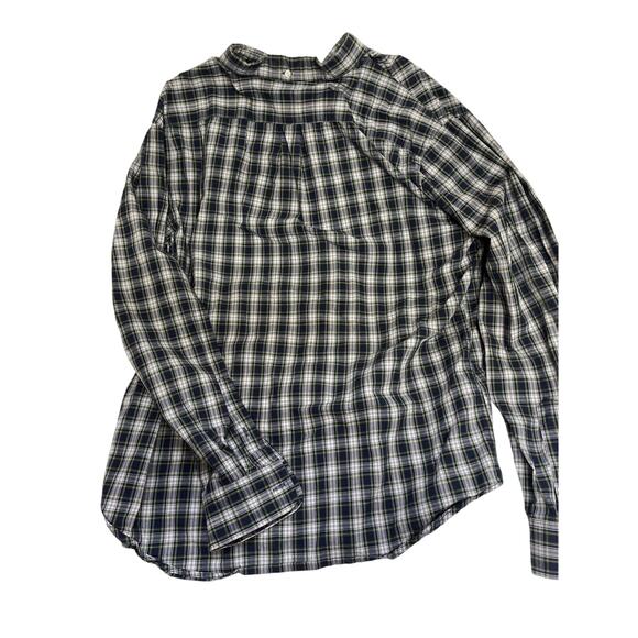Men’s Old Navy XL Slim Fit Button Up Plaid Shirt In Excellent Condition - Picture 5 of 5